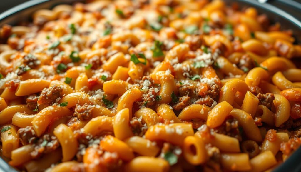 Nudelauflauf mit Hackfleisch